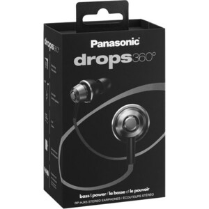 【在庫処分特価★送料込】Panasonic Drops 360° イヤホン　In-Ear Headphones RP-HJX5 (Silver)