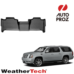  коврик на пол Cadillac Escalade / Escalade ESV 2007-2013 год 2 ряда пол подкладка черный WeatherTech стандартный товар 