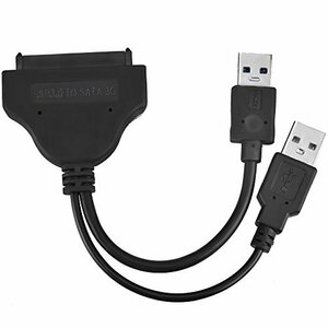 SATA USB 変換アダプター 2.5インチ SSD / HDD SATA to USB ケーブル USB3.(中古 良品)