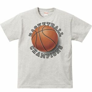 バスケットボール/半袖Ｔシャツ/メンズM/杢・新品・メール便 送料無料
