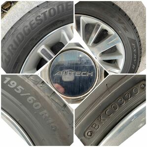 20年式。日産AUTECH(RAYS)純正16インチ×6J＋45 114.3/5穴  BRIDGESTONE/PLAYZ 195/60R16 ラジアル4本★セレナ ラフェスタライター等。の画像7