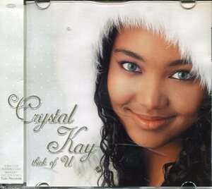 即買　CD盤　Crystal Kay：クリスタル・ケイ　think of U／Attitude