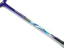 張上げ500円～ YONEX★NANOFLARE DRIVE BLUE ナノフレア ドライブ パープル★バドミントン ラケット_画像2