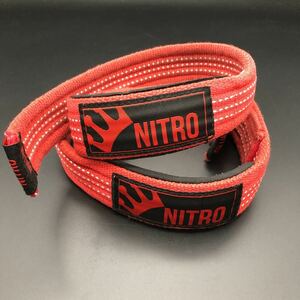 即決 NITRO リストラップ パワーグリップ