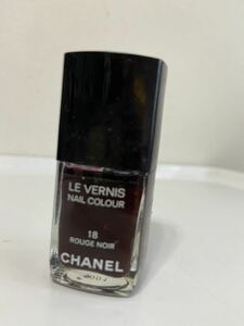 CHANEL シャネル ヴェルニ　18 ルージュ　ヌワール　ROUGE NOIR 残量たっぷり　定形外発送220円　人気カラー　⑨