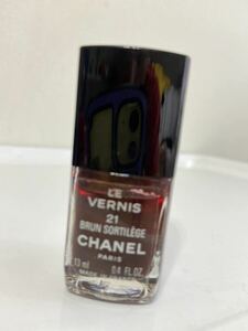 CHANEL ヴェルニ 21 BRUN SORTILEGE ネイルカラー　マニキュア　定形外発送220円　残量多め