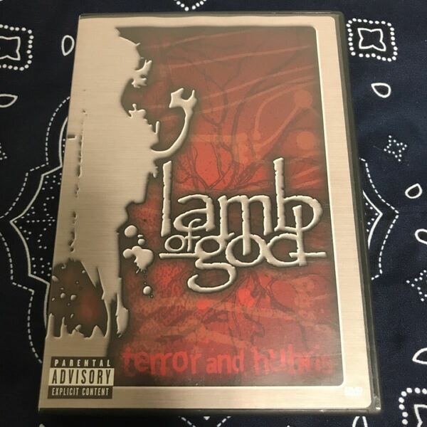 Terror and Hubris Lamb of God DVD レア