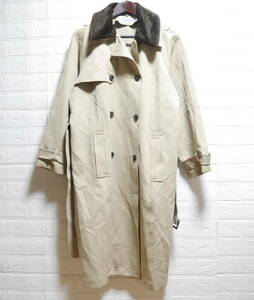 A434 * marie claire | Marie Claire long coat beige used size 9AR