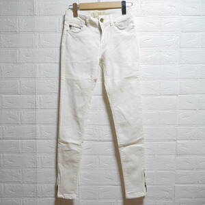 A434 ◇ ZARA BASIC DEPT | ザラベーシック　ボトムス　白　中古　サイズ２