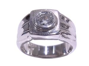 指輪　Pt900　プラチナ　ダイヤリング ダイヤモンド　1.008ct 【中古】【程度A-】【質屋出品】