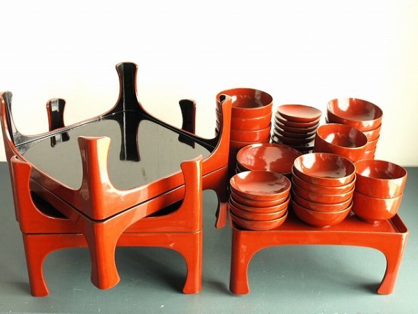 ヤフオク! -「漆塗り お膳」(膳) (漆芸)の落札相場・落札価格