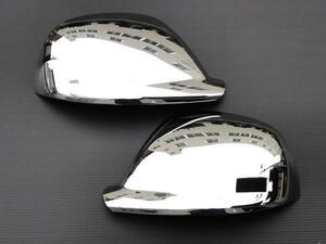  chrome plating door mirror side mirror cover panel Volkswagen Touareg latter term 7LB