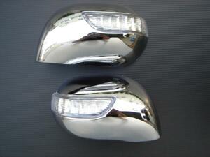  chrome plating LED mirror cover door mirror side mirror Nissan March K12