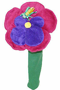 ★送料込み価格★Winning Edge Designs Flower Headcover Pansy★　ウィニングエッジデザイン フラワーヘッドカバー　パンジー★