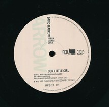 AA-127　DAVID HARROW　/　OUR LITTLE GIRL　（UK　12inch）　_画像3