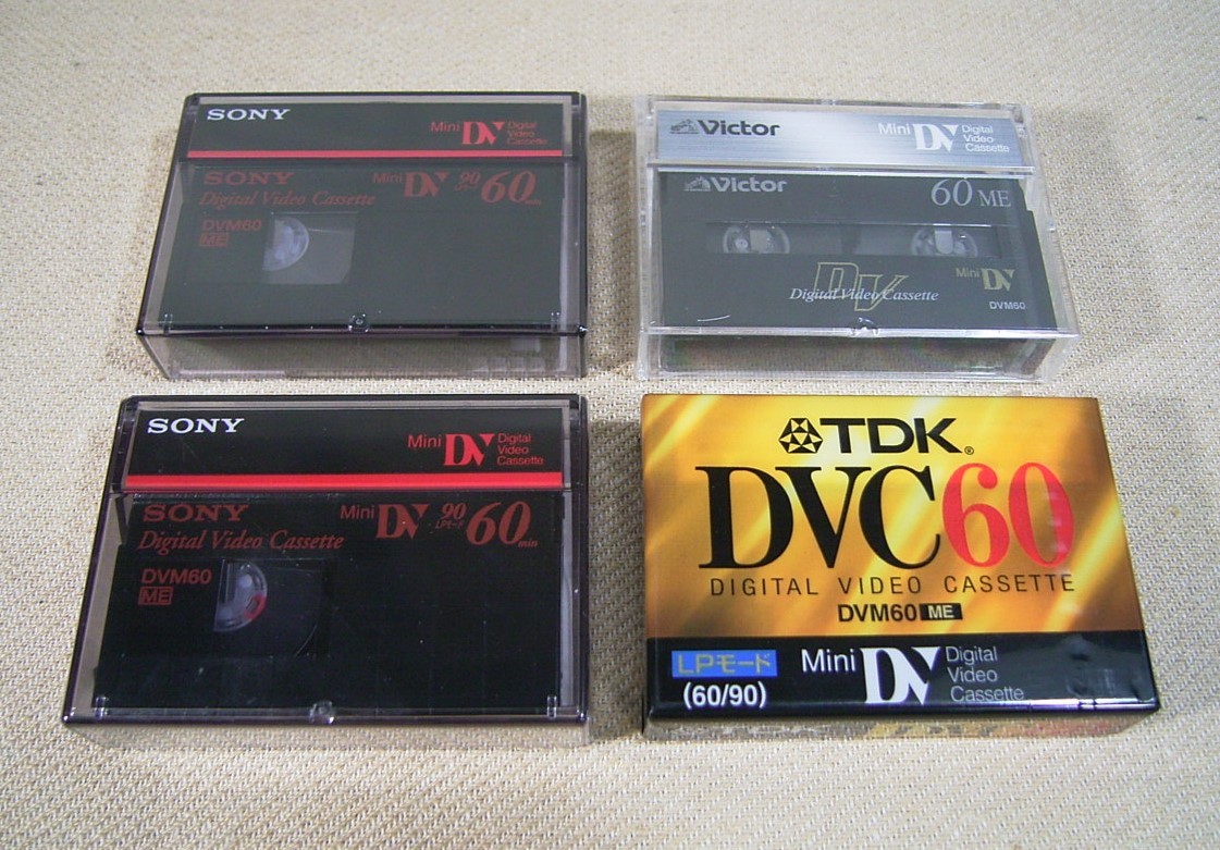 Sony DVM60ME Mini DV Cassette gebraucht für Mini-DV Recorder DVM60 ME CM4K 