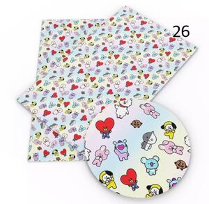 ★BT21★新入荷 BTS 防弾少年団 バンタン 生地 布 ハギレ