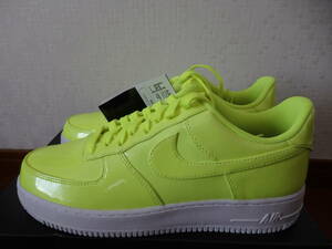 即決 レア 限定 新品 NIKE ナイキスニーカー AIR FORCE 1 LOW LV8 エアフォース１ ロー エレベート レザーパテント 26.0cm 25周年 35周年