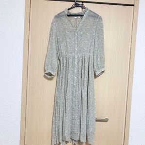 UNIQLO シフォンロングワンピース
