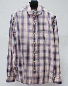 Engineered Garments エンジニアードガーメンツ Spread Collar Shirt スプレッドカラー チェック シャツ S