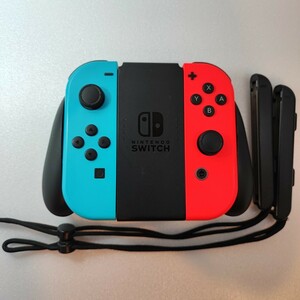 【Switch】ジョイコン グリップ+Joy-Con (L/R) ネオンブルー・ネオンレッド