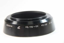 済き-052 ★送料無料 並品★希少品 NIKON Auto NIKKOR 35mm F1.4 F2 F2.8 43-86mm F3.5 Ai-S 55mm F2.8 Micro ニコン レンズフード_画像2