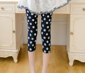  lady's 7 minute height leggings pretty polka dot summer leggings 