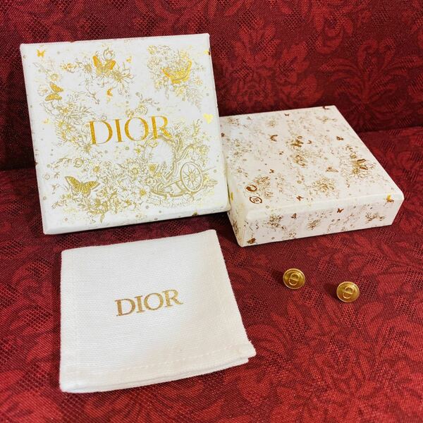 Christian Dior PETIT CD スタッドピアス メタル