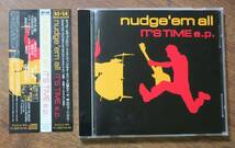 NUDGE'EM ALL野沢信之ナッヂエムオール真田太洋IT'S TIME e.p.AND YOUR BIRD CAN SING坂木誠GET BACK MY PAGE[検]ビートルズBeatlesカバー_画像1