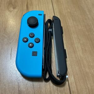 【純正品】Nintendo Switch Joy-Con (L)ネオンブルー とジョイコン ストラップのセット