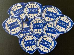  Lancia logo-sticker 10 pieces set 