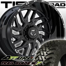 TIS 544BM 20x12J シルバラード ユーコン 20インチマッドタイヤホイールセット ATTURO TRAIL BLADE MT 285/50R20 33x12.50R20 35x12.50R20_画像1