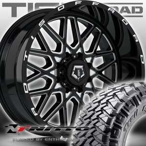 TIS 548BM 20x12J アルマダ タイタン 20インチマッドタイヤホイールセット NITTO TRAIL GRAPPLER 35x12.50R20 37x13.50R20