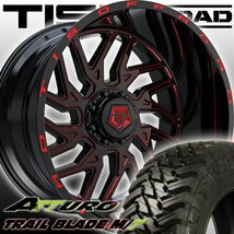 TIS 544BMR 20x12J ダッヂラム ダッジラム 20インチマッドタイヤホイールセット ATTURO TRAIL BLADE MT 285/50R20 33x12.50R20 35x12.50R20_画像1