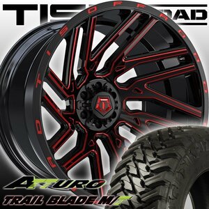 TIS 554BMR 20x12J サーフ プラド タコマ 20インチマッドタイヤホイールセット ATTURO TRAIL BLADE MT 285/50R20 33x12.50R20 35x12.50R20