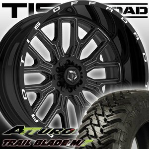 TIS 560BM 20x12J ダッヂラム ダッジラム 20インチマッドタイヤホイールセット ATTURO TRAIL BLADE MT 285/50R20 33x12.50R20 35x12.50R2