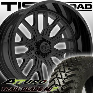 TIS 560B 20x12J サーフ プラド タコマ 20インチマッドタイヤホイールセット ATTURO TRAIL BLADE MT 285/50R20 33x12.50R20 35x12.50R20