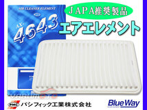 ベリーサ DC5R DC5W エアエレメント エアー フィルター クリーナー パシフィック工業 BlueWay_画像1