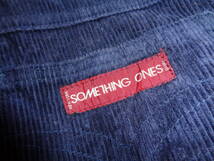 s358◆SOMETHING ONES EDWIN ハイウエスト コーデュロイパンツ◆エドウィン Lot9262-04 ｗ26 women's ネイビー ストレッチ スリム 4E _画像6