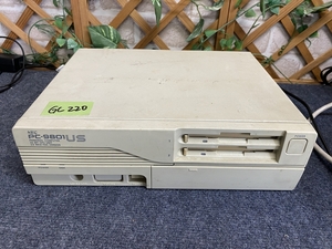 【送1000円】NEC　PC-9801US　386SX-16/RAM不明/HDDなし 通電NG