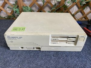 【送100サイズ】NEC　PC-9801UF　V30HL-16/MEM0.6MB/HDDなし 通電OK起動NG