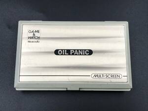 0624-04◆任天堂 ゲームウォッチ GAME&WATCH OIL PANIC OP-51 通電・動作未確認 昭和レトロ 当時物 Nintendo