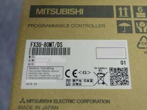 新品★ MITSUBISHI/ 三菱 マイクロシーケンサー 基本ユニット FX3U-80MT/DS【保証】