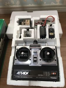 未使用◆希少◆アンプ付◆カー用 バック付き フタバ アタック FUTABA ATTACK