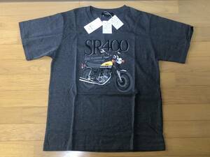 ▼イオンのりものTシャツ コラボ ヤマハ 60th Anniversary SR400 Tシャツ サイズ 【LL 】インターカラー USヤマハカラー