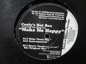 Cooly's Hot Box / Make Me Happy