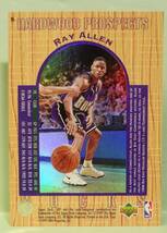 NBA　レイ・アレン　１９９７　UD3 HARDWOOD PROSPECTS Ray Allen _画像2