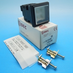 SLD30N-1DH2BW 　SLDシリーズ角形表示灯 AC/DC24V IDEC　未使用品