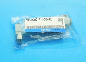 VVQ2000-P-1-C8-X2 5ポートソレノイドマニホールド　SMC　未使用品