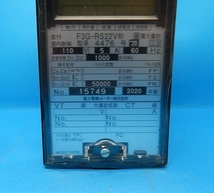 F3G-RS22V 110V 5A 60Hz　普通電力量計　富士電機　未使用品_画像5